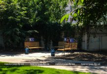 В Детском парке обустроили место для курения