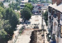 Реконструкция переулка Голубицкого наполовину завершена — подрядчик