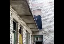 В Павлограде горел заброшенный садик