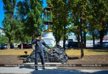 Павлоградцам будет светить Шахтерская лампа — памятник шахтерскому труду (ФОТО и ВИДЕО)