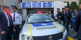 Павлоградские полицейские получили новенький Suzuki Vitara