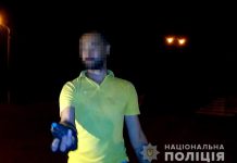 В Першотравенске задержали пьяного мужчину, который угрожал прохожим взорвать гранату