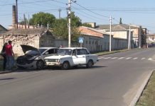 На ул. Успенской произошла авария с пострадавшим (ВИДЕО)