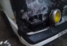 В Павлограде сожгли машину эко-активиста (ВИДЕО)