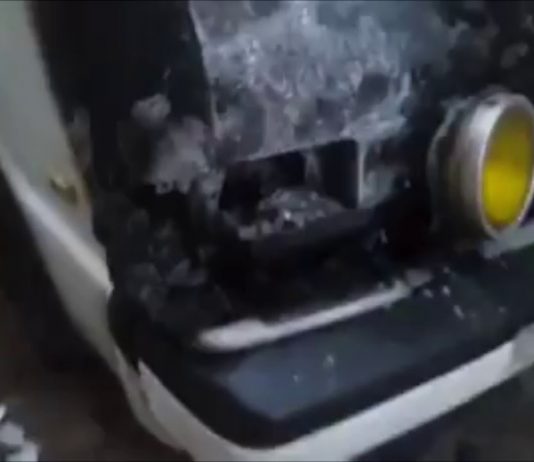 В Павлограде сожгли машину эко-активиста (ВИДЕО)