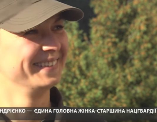 В Павлограде служит единственная в Украине женщина-главная старшина (ВИДЕО)