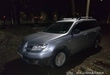 Автомобиль, угнанный в Терновке, нашли за 250 км