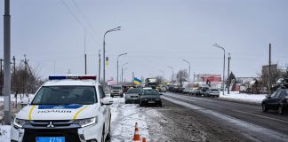 В Павлограде акция владельцев авто на еврономерах завершилась