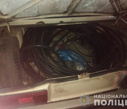 В Павлограде задержали воров кабеля (ВИДЕО)