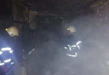 В Терновке во время пожара в заброшенной квартире пострадала женщина и ребенок