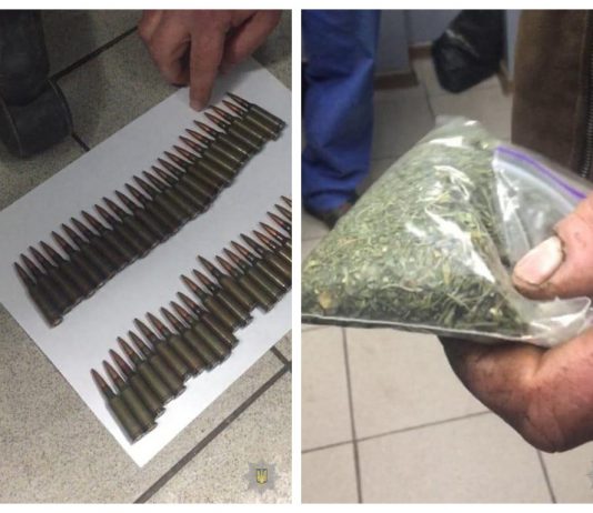 У магазинного вора нашли наркотики и патроны