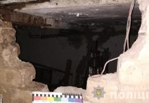 В Павлограде молодчики выломали стену гаража и украли колеса