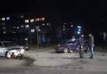 ДТП на ул. Днепровской: едва не пострадал ребенок (ВИДЕО)