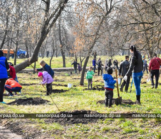 «Благодаря сегодняшнему дню парк преобразится»: сотрудники ДТЭК поддержали акцию по высадке деревьев в Павлограде (ФОТО)