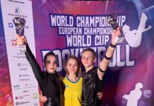 Павлоградцы — бронзовые призеры Кубка мира по акробатическому рок-н-роллу