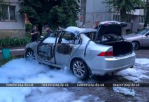 В Павлограде известному кикбоксёру взорвали машину