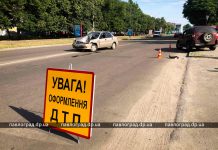 На Центральной столкнулись две легковушки (ФОТОФАКТ)