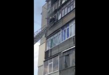 В Павлограде загорелась квартира в центре города (ВИДЕО)