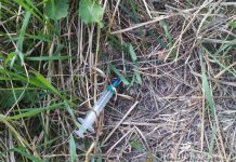 В Павлограде полицейские задержали мужчину, который кололся на остановке