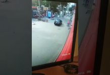 В Павлограде автомобиль промчался по пешеходной зоне (ВИДЕО, ОБНОВЛЕНО)