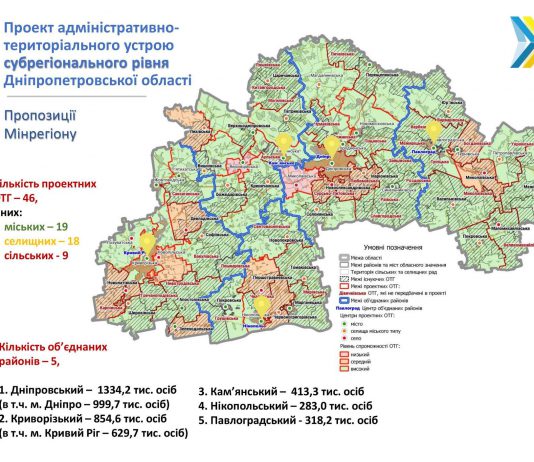 В перспективе Западного Донбасса — создание объединенного Павлоградского района