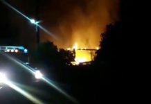 В Павлограде сгорел дом (ВИДЕО)