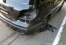 В Першотравенске взорвали машину начальника полиции