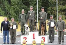 Кинолог воинской части 3024 завоевал серебро на всеукраинском чемпионате
