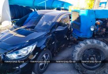 В Павлограде на заправке произошло ДТП