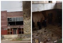 В Павлограде молодой парень разбирал бассейн «Дельфин»