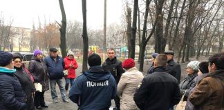 Першотравенцы встретились с руководством полиции