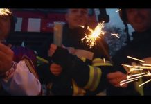 Спасатели Днепропетровщины сняли «противопожарную колядку» (ВИДЕО)