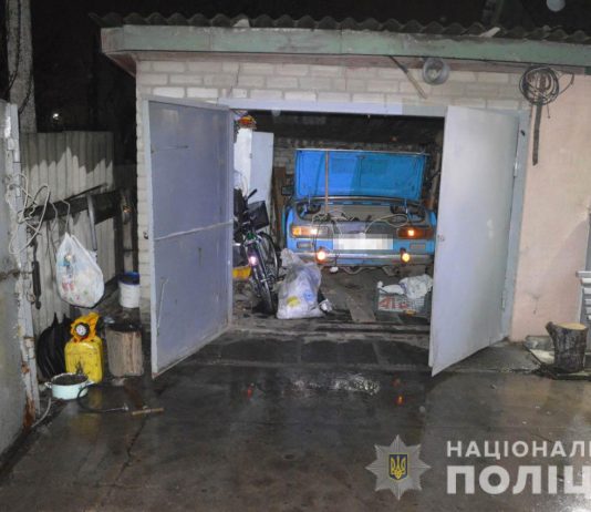 В Павлограде хозяин застал в гараже вора