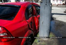 В Павлограде столкнулись две иномарки: есть пострадавший (ВИДЕО)