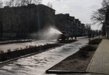 В Першотравенске будут дезинфицировать улицы, людей просят не выходить