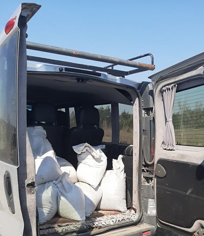 В Павлограде во время рейда в лесу выявили хищение песка