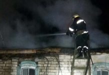 В Павлограде вместе с хозпостройкой загорелся дом