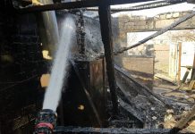 В Павлоградском районе сгорела летняя кухня (ФОТО)