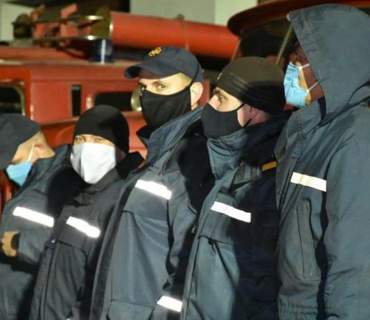 Павлоградские спасатели выехали на ликвидацию пожара в Чернобыльской зоне (ФОТО и ВИДЕО)