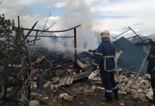 В Дмитровке из-за взрыва баллона дача рассыпалась как карточный домик (ВИДЕО)