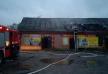 В Павлограде сгорел магазин б/у-техники