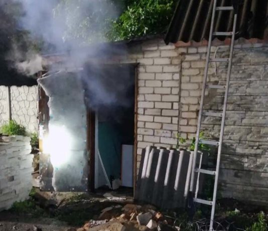 На пожаре в Павлограде погиб неустановленный мужчина (ФОТО)