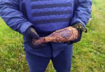 Вербовчанин наткнулся на взрывоопасную находку