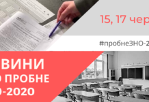 Пробное ЗНО-2020 будут проходить дома