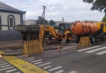 Центральная часть Павлограда осталась без воды