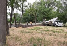 В городском парке Павлограда нашли фундамент старинных зданий