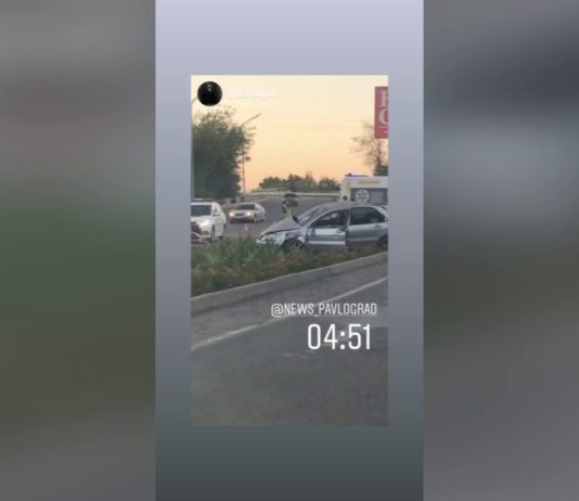 В Павлограде днепряне угодили в ДТП (ВИДЕО)