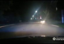 В Першотравенске задержали пьяного гонщика (ВИДЕО)