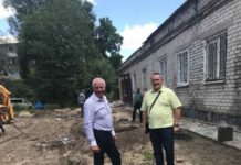 В центре Павлограда появится площадка для волейбола и баскетбола