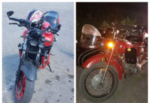 На Павлоградщине остановили два мотоцикла с поддельными номерами